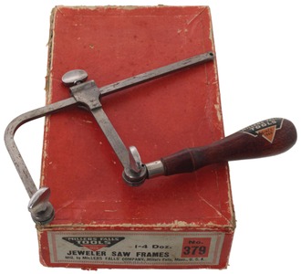 Millers Falls Company, Millers Falls, Massachusetts, No. 379: Unused Jeweler's Saw Frame