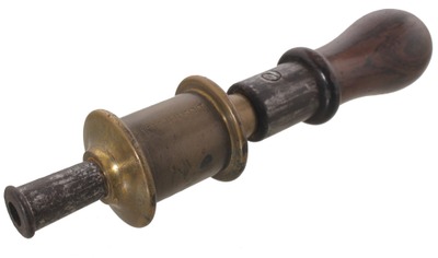 Unmarked: Early Rosewood & Brass Bow Drill