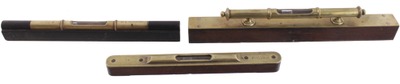 Alex. Mathieson & Son, Glasgow, Scotland: Two Extra Clean Exotic Wood Levels