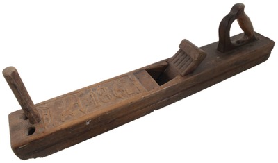 Unmarked: Early Carved Body Jointer Plane