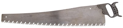 Unmarked: Unus. Spec. Tooth Cast Iron Hdl. Saw