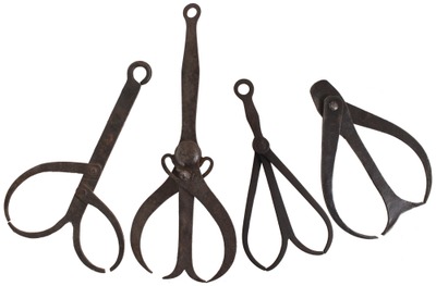 Assorted Makers: Coll. Of Four Early Double Calipers
