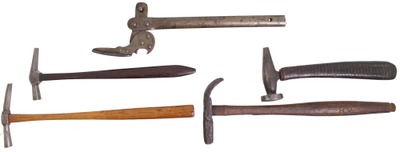 Assorted Makers: Lot Of Five Spec. Purp. Hammers