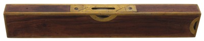 Stratton Brothers (Unmarked), No. 10: Twelve-Inch Rosewood Plumb & Level