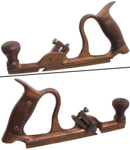 Unmarked: Fancy Cast Brass Grooving Plane