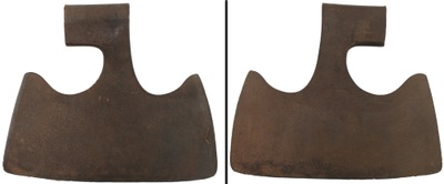 Unmarked: Massive 14" Blade Single Bevel Axe