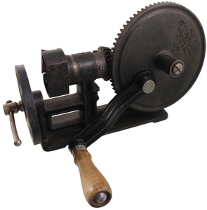 Stanley Rule & Level, No. 77: Hand Crank Dowel Machine