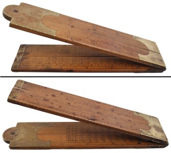 E.A. Stearns & Company, Brattleboro, Vermont, No. 16: Dbl. Arch. Jt. Broad Folding Rule