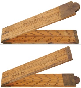 Stephens & Company, Riverton, Connecticut: Prom. Advertising Folding Rule