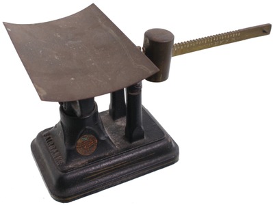 E. & T. Fairbanks & Company, St. Johnsbury, Vermont: Early Cast Iron & Brass Postal Scale