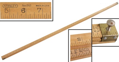 Stanley Rule & Level, No. 510: Inside Measure Rule