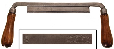 James Swan Company, Seymour, Connecticut, No. 8: 8" Blade Carpenter's Draw Knife