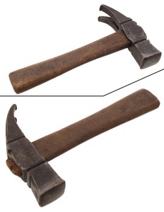 Unmarked: Early Hand Forged Claw Hammer
