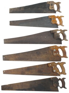 Assorted Makers: Lot Of Sound & Usable Hand Saws