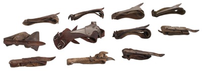 Assorted Makers: Coll. Of Corn Husking Tools