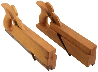 Auburn Tool Company, Auburn, New York, No. 74: Pair Of Handled T. & G. Molding Planes