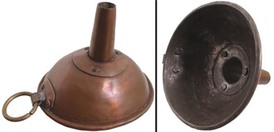Unmarked: Artfully Crafted Copper Funnel