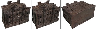 John Harper & Company, Ltd., Birmingham, England: Ornate "County Bank" Still Bank