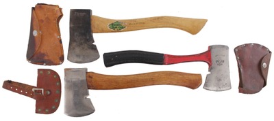 Assorted Makers: Three Extra Clean "Camp" Hatchets