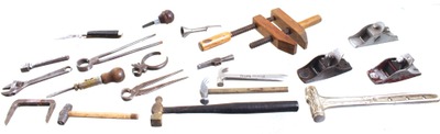 Assorted Makers: Lot Of Small Size Woodworking Tools