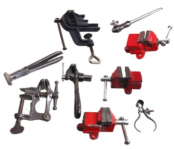 Assorted Makers: Lot Of Asst. Small Size Vises