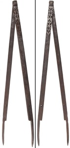Unmarked: Pair Of Early Hand Fgd. French Divider