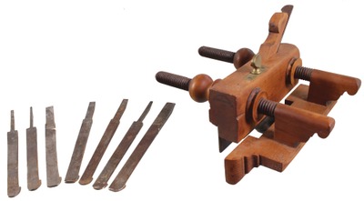 Casey, Kitchell & Company (Unmarked): Unhandled Beech Plow Plane