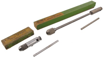 North Brothers Manufacturing Company, Philadelphia, Pennsylvania: Two Original Box Ratcheting Tap Wrenches