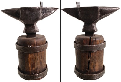 Unmarked: Early Double Horn Stake Anvil
