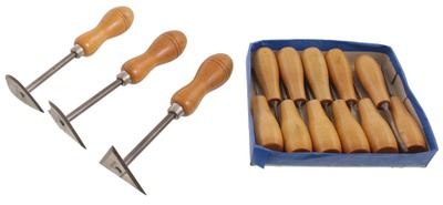 Unmarked: Set Of 11 Unused Carving Tool