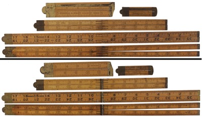 Stanley Rule & Level: Five Exttra Clean Folding Rules