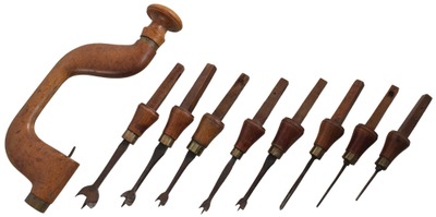 Unmarked: Early "Pod" Type Bit Brace