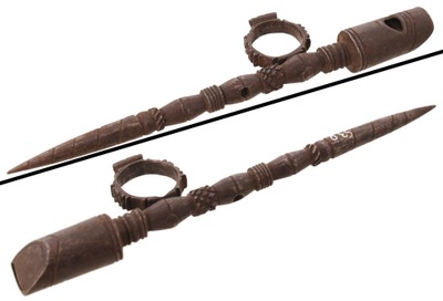 Unmarked: Artfully Crafted Iron Whistle