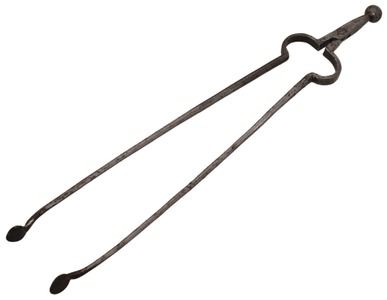 Unmarked: Pair Of 18th Century Ember Tongs