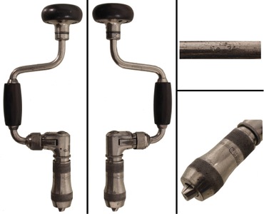 Millers Falls Company, Millers Falls, Massachusetts, No. 34: Six-Inch Sweep Ratchet Bit Brace