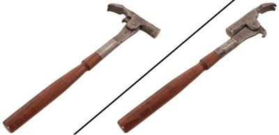 Unmarked: Unus. Sliding Head Claw Hammer & Nail Puller