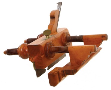 A. & E. Baldwin, New York, New York: Unhandled Boxwood Plow Plane