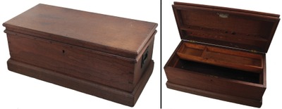 Jas. T. Pratt & Company, New York, New York: Extra Clean Walnut Tool Chest