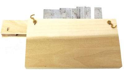 Stanley Rule & Level: Set Of Nine Original Cutting Irons