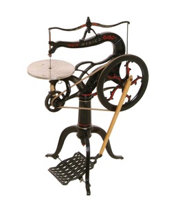 Paul Hamler: Model Of J.W. Penney Patent Scroll Saw