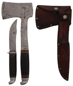 Coast Cutlery Company, Portland, Oregon: Woodsman's Belt Type Tool Kit