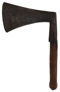 Unmarked: Early Hand Forged Miniature Axe