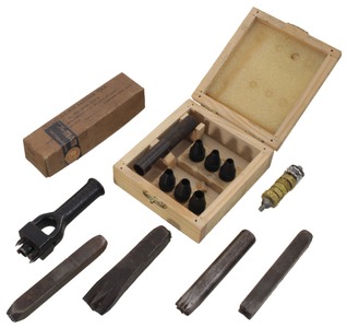 Assorted Makers: Lot Of Spec. Purp. Leather Tool