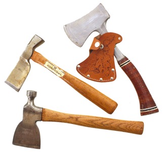 Assorted Makers: Three Unused Spec. Purp. Hatchet