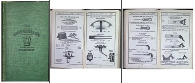 Henry Disston & Sons, Philadelphia, Pennsylvania: Orig. 1918 Clothboun Tool Catalogues
