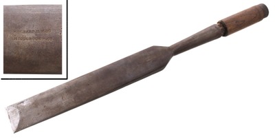 Hubbard Hardware Company, Middletown, Connecticut: Massive 2" Timber Framing Chisel