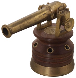 Watervliet Arsenal, Watervliet , New York: 150th Anniv. Comm. Brass & Walnut Canno