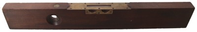 H.M. Pool, Easton, Massachusetts: Early Mahogany Spirit Level