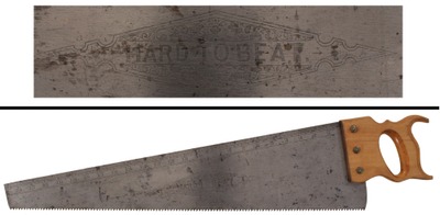 Unmarked: "Hard To Beat" Brand Crosscut Saw