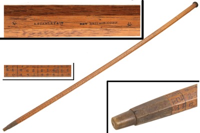 A. Stanley & Company, New Britain, Connecticut, No. 48: Early Board Cane Rule